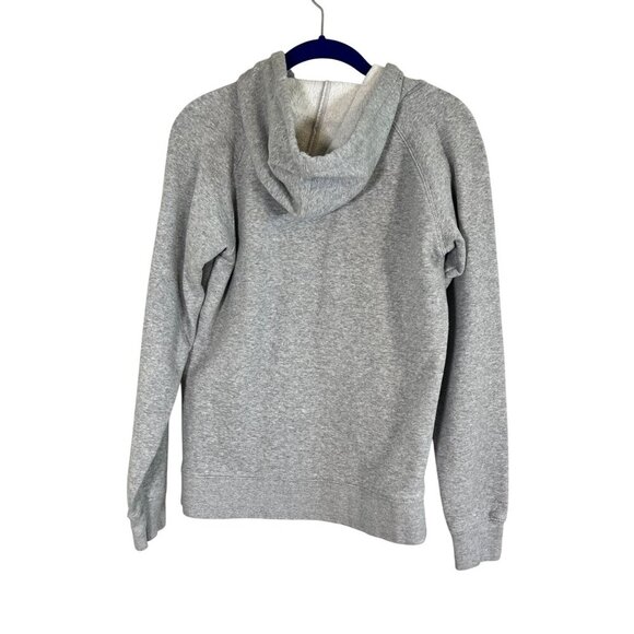 Georgetown Logo Pullover Hoodie Gray M Retro Neutral Hoyas Collegiate Bulldog - Picture 3 of 10